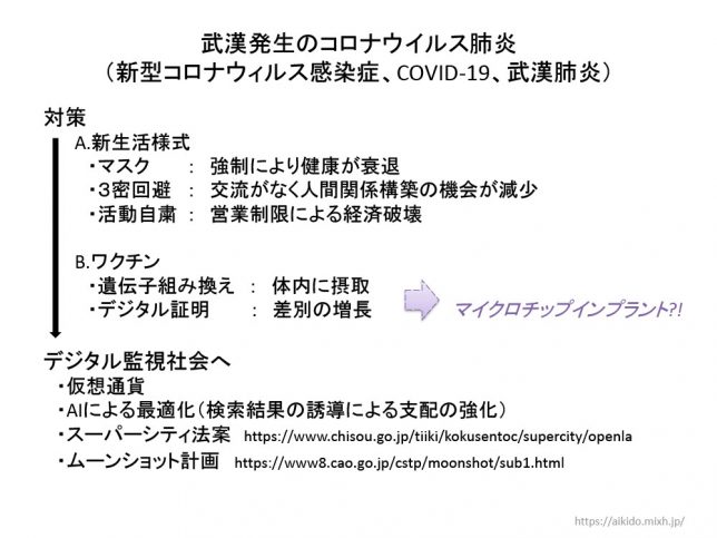 新型コロナウィルス（感染症、COVID-19、武漢肺炎）からのデジタル社会